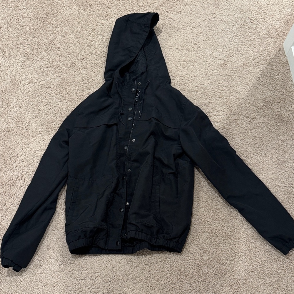 Volcom Women's Black Windbreaker Jacket
